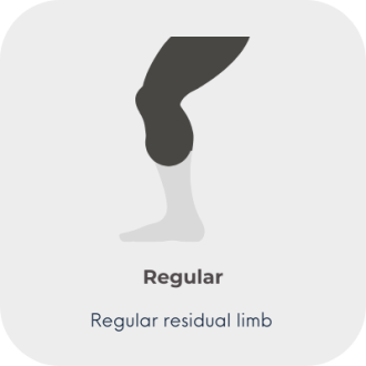 3 shape res limb - 1 regular